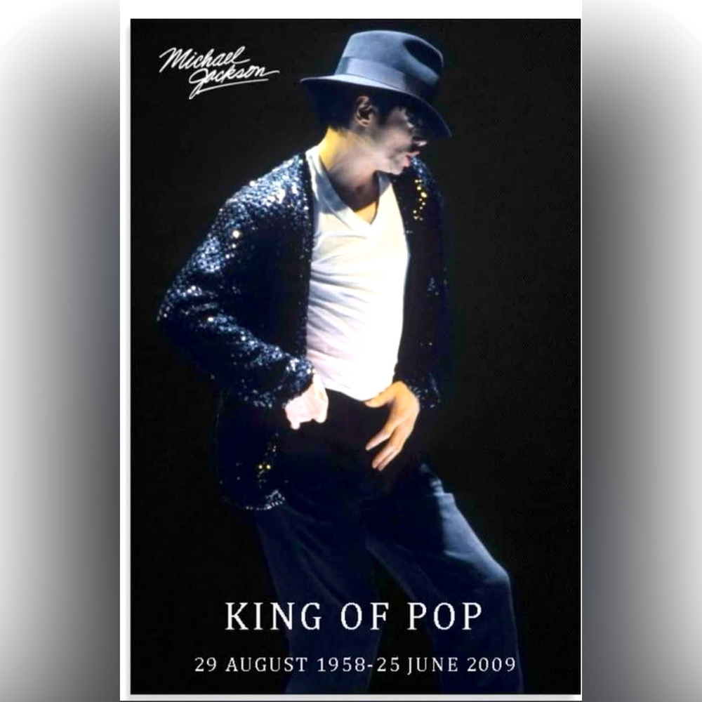 Very Large Michael Jackson Poster.